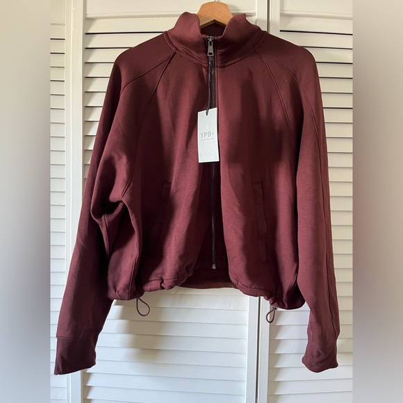YPB Jackets & Blazers - NWT- YPB Women's Maroon Bomber Jacket